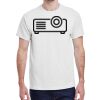100 HEAVY COTTON SHIRTS WITH 1 COLOR PRINT Thumbnail