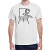 100 HEAVY COTTON SHIRTS WITH 1 COLOR PRINT Thumbnail