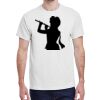 100 HEAVY COTTON SHIRTS WITH 1 COLOR PRINT Thumbnail
