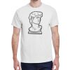 100 HEAVY COTTON SHIRTS WITH 1 COLOR PRINT Thumbnail