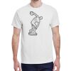 100 HEAVY COTTON SHIRTS WITH 1 COLOR PRINT Thumbnail