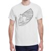 100 HEAVY COTTON SHIRTS WITH 1 COLOR PRINT Thumbnail