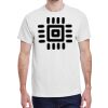 100 HEAVY COTTON SHIRTS WITH 1 COLOR PRINT Thumbnail