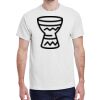 100 HEAVY COTTON SHIRTS WITH 1 COLOR PRINT Thumbnail