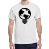100 HEAVY COTTON SHIRTS WITH 1 COLOR PRINT Thumbnail