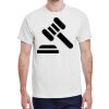 100 HEAVY COTTON SHIRTS WITH 1 COLOR PRINT Thumbnail