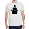 100 HEAVY COTTON SHIRTS WITH 1 COLOR PRINT Thumbnail