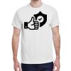 100 HEAVY COTTON SHIRTS WITH 1 COLOR PRINT Thumbnail