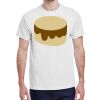 100 HEAVY COTTON SHIRTS WITH 1 COLOR PRINT Thumbnail