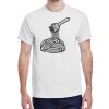 100 HEAVY COTTON SHIRTS WITH 1 COLOR PRINT Thumbnail