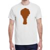 100 HEAVY COTTON SHIRTS WITH 1 COLOR PRINT Thumbnail
