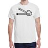100 HEAVY COTTON SHIRTS WITH 1 COLOR PRINT Thumbnail