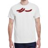 100 HEAVY COTTON SHIRTS WITH 1 COLOR PRINT Thumbnail