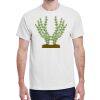 100 HEAVY COTTON SHIRTS WITH 1 COLOR PRINT Thumbnail