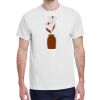 100 HEAVY COTTON SHIRTS WITH 1 COLOR PRINT Thumbnail