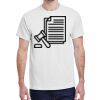 100 HEAVY COTTON SHIRTS WITH 1 COLOR PRINT Thumbnail