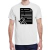 100 HEAVY COTTON SHIRTS WITH 1 COLOR PRINT Thumbnail