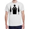 100 HEAVY COTTON SHIRTS WITH 1 COLOR PRINT Thumbnail