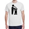 100 HEAVY COTTON SHIRTS WITH 1 COLOR PRINT Thumbnail
