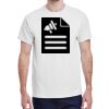 100 HEAVY COTTON SHIRTS WITH 1 COLOR PRINT Thumbnail